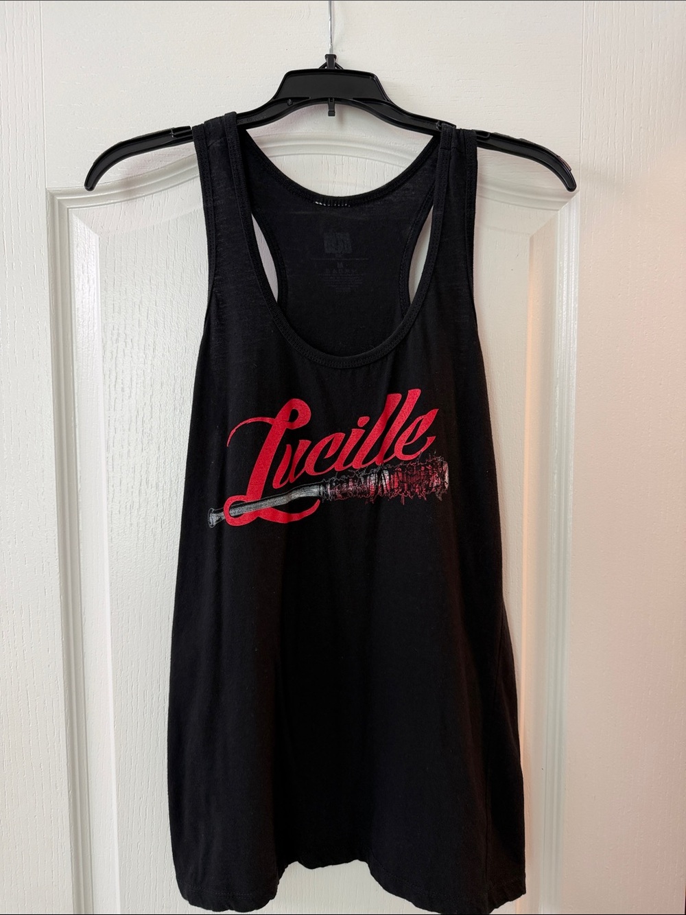 The Walking Dead Black 'Lucille' Graphic Racerback Tank